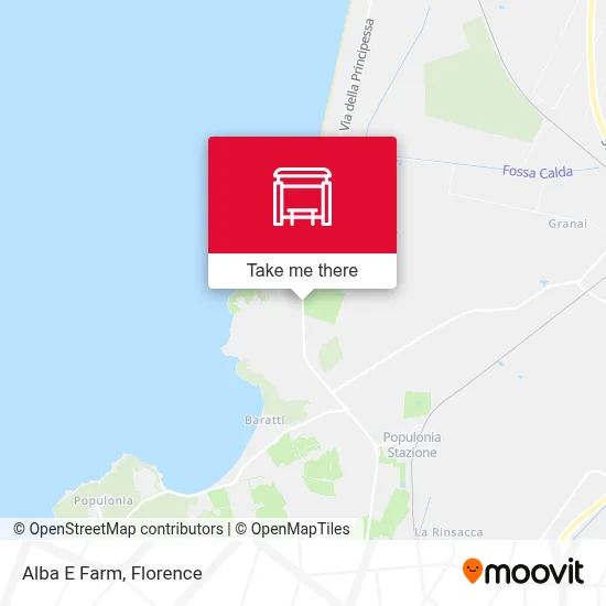 Alba E Farm map