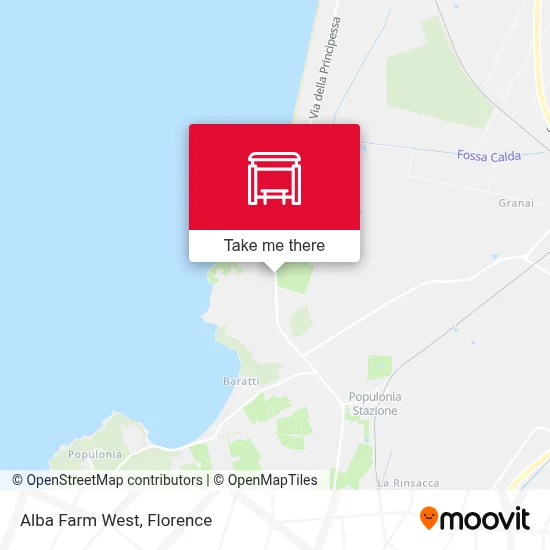 Alba Farm West map