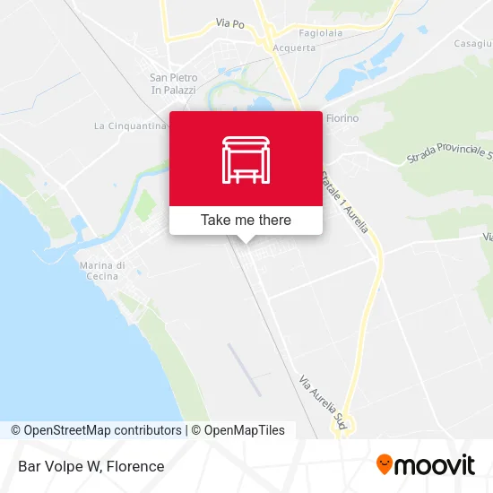 Bar Volpe W map