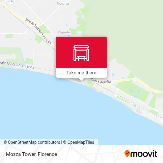 Mozza Tower map