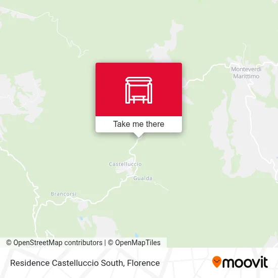 Residence Castelluccio South map