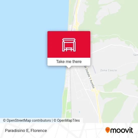 Paradisino E map