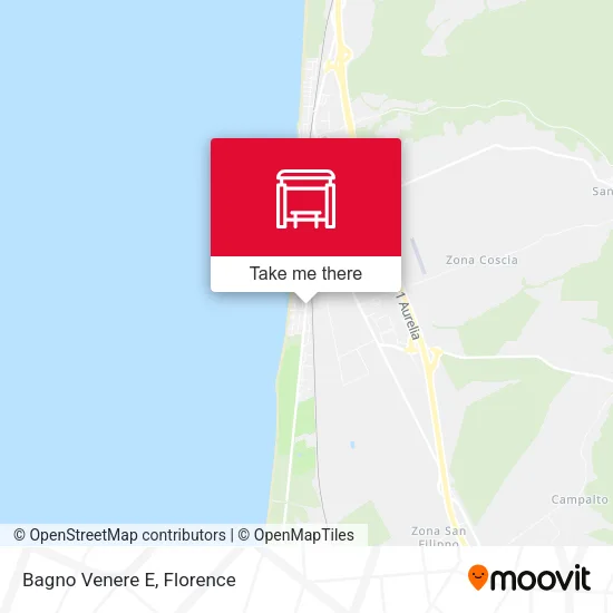 Bagno Venere E map