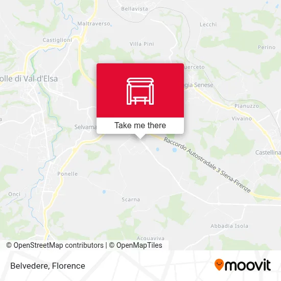 Belvedere map