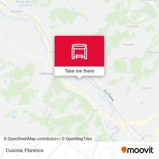 Cusona map