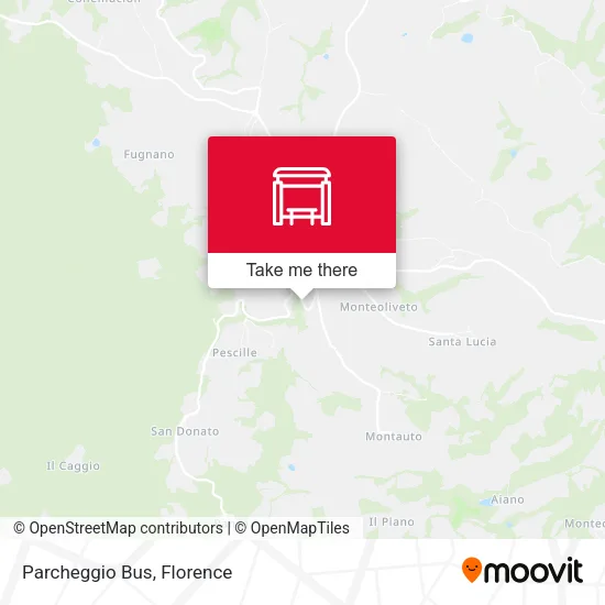 Parcheggio Bus map