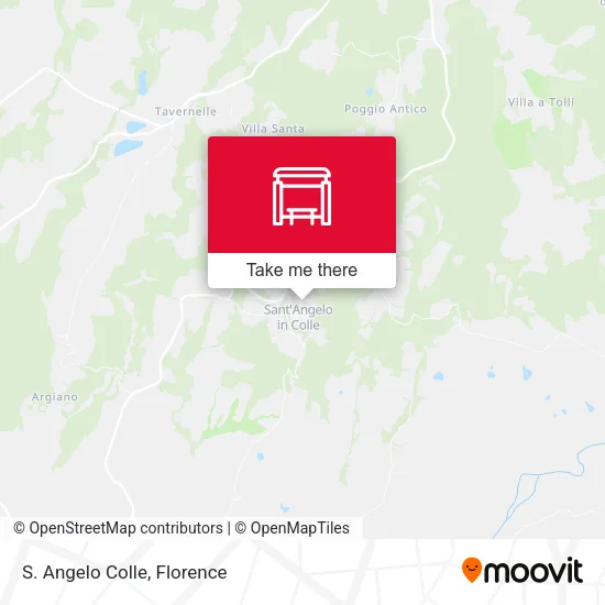 S. Angelo Colle map