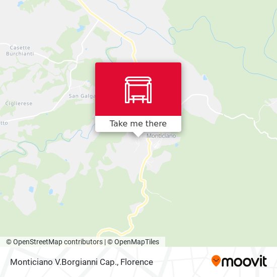 Monticiano V.Borgianni Cap. map