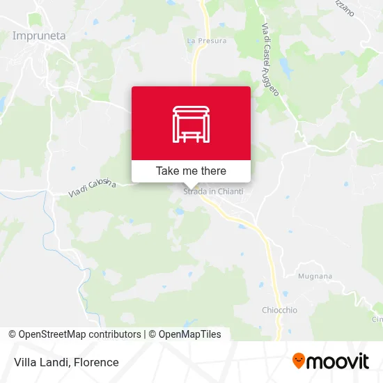 Villa Landi map