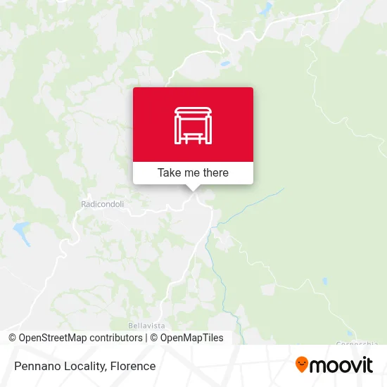 Pennano Locality map