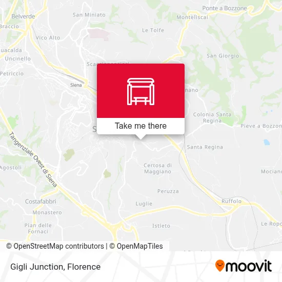 Gigli Junction map