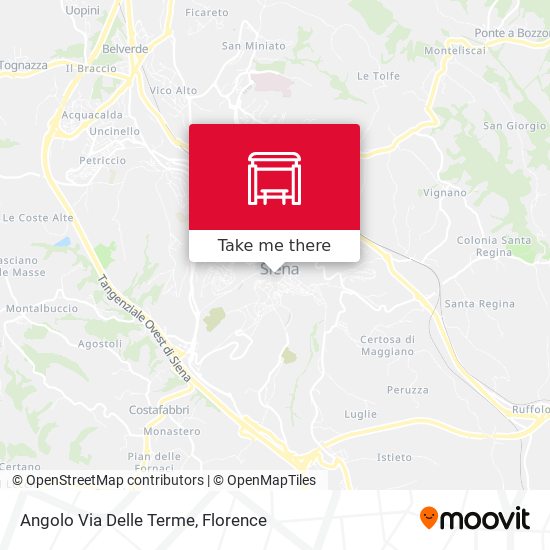 Angolo  Via Delle Terme map