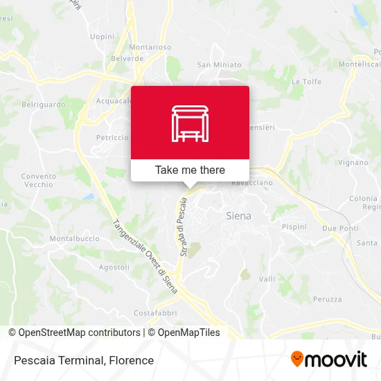 Pescaia Terminal map