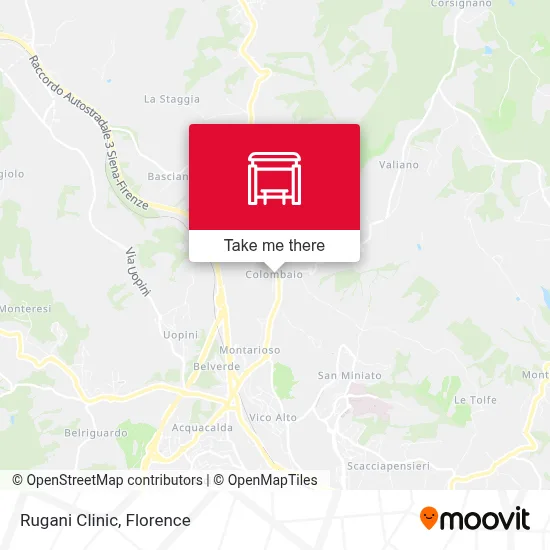 Rugani Clinic map