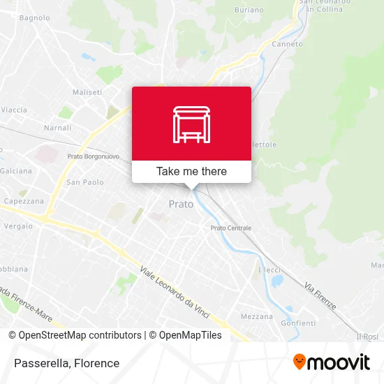 Passerella map