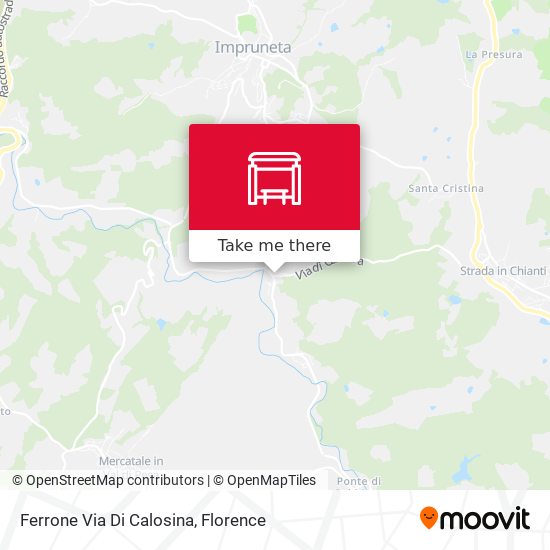 Ferrone Via Di Calosina map