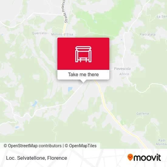 Loc. Selvatellone map
