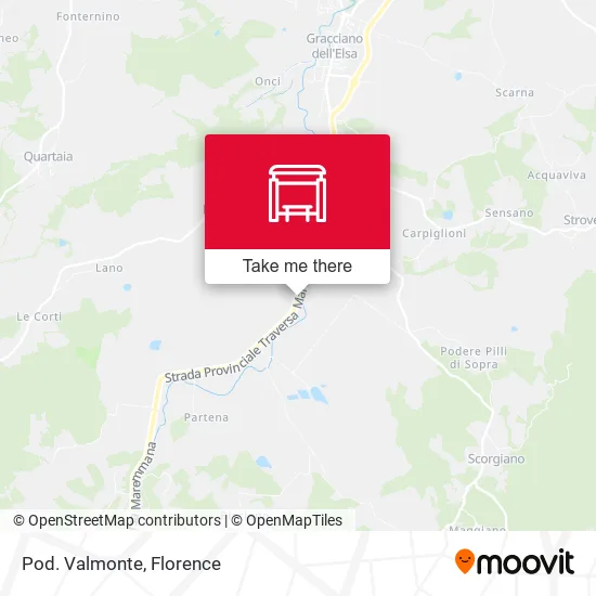 Pod. Valmonte map