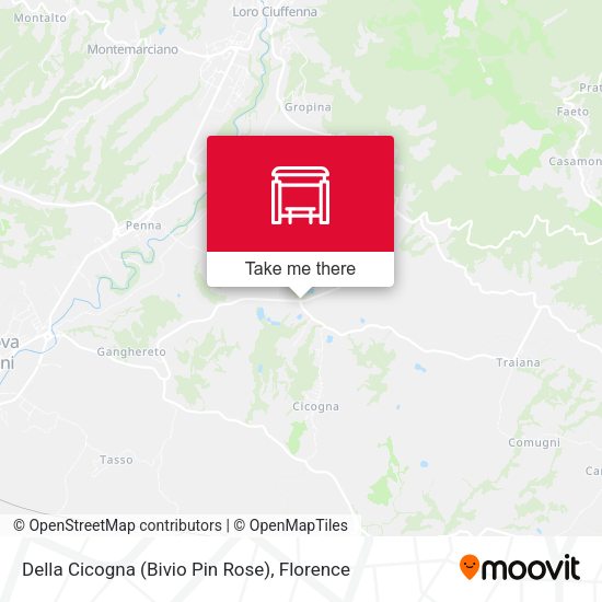 Della Cicogna (Bivio Pin Rose) map