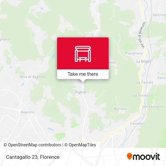 Cantagallo 23 map