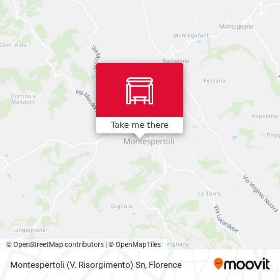 Montespertoli (V.  Risorgimento)   Sn map