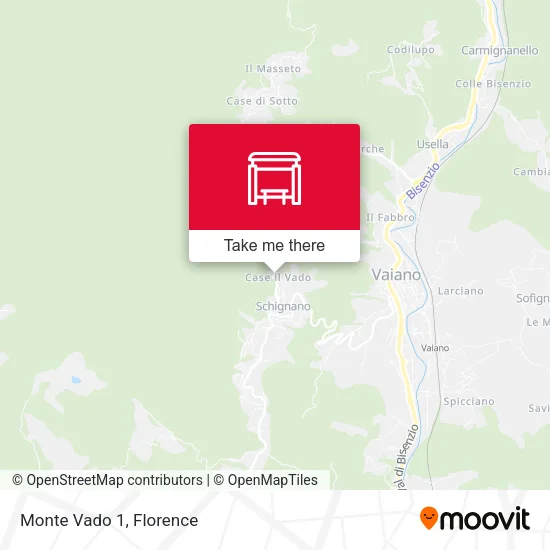 Monte Vado 1 map