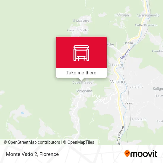 Monte Vado 2 map