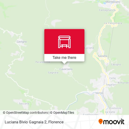 Luciana Bivio Gagnaia 2 map