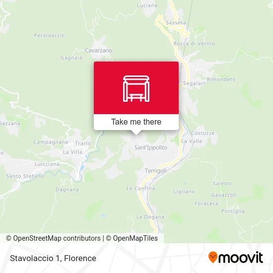 Stavolaccio 1 map