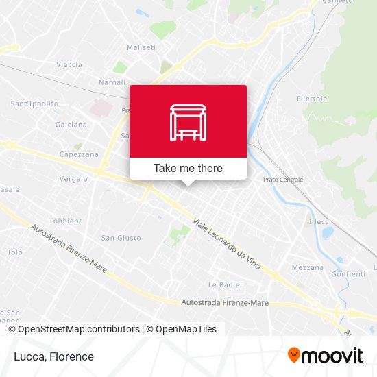 Lucca map