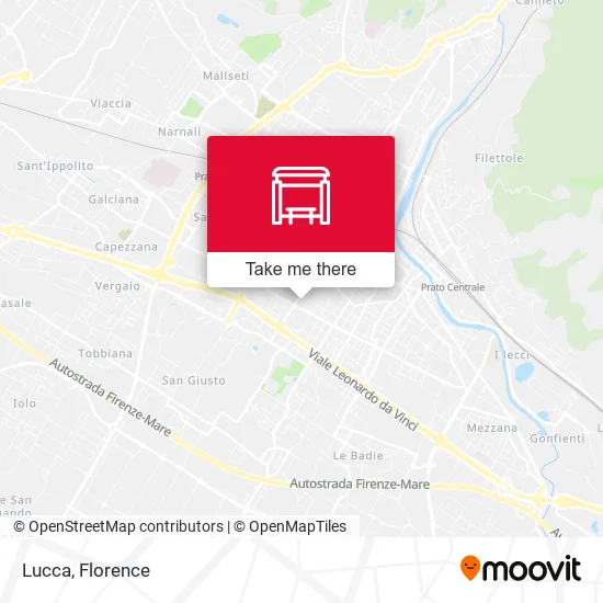 Lucca map