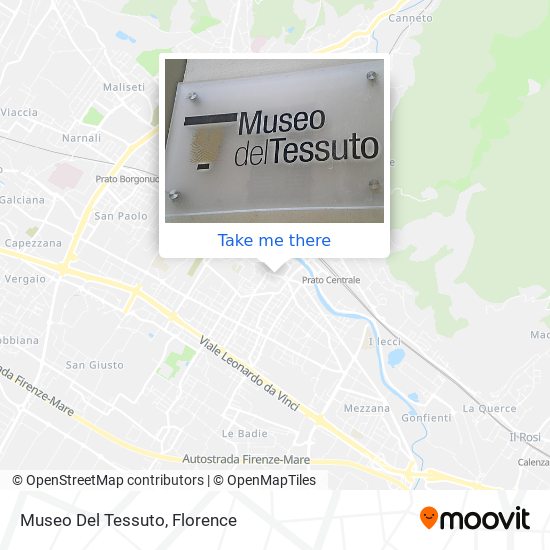 Museo Del Tessuto map