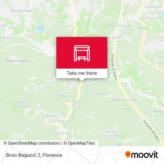 Bivio Bagucci 2 map