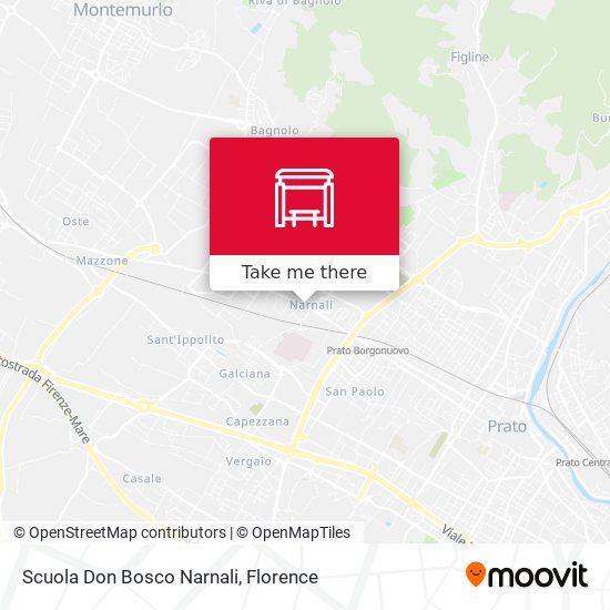 Scuola Don Bosco Narnali map