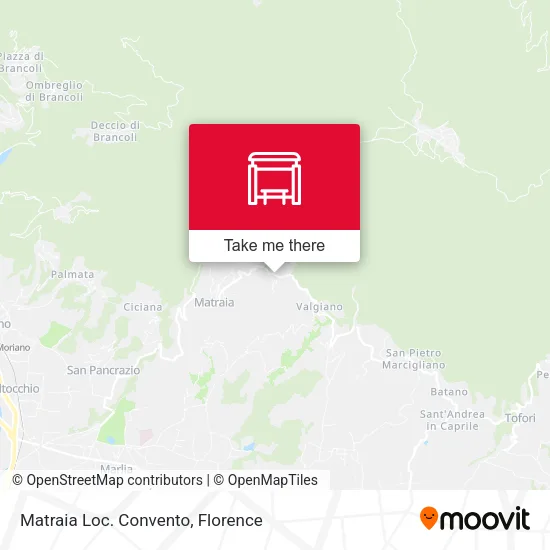 Matraia Loc. Convento map