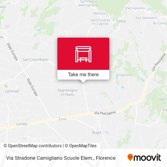 Via Stradone Camigliano Scuole Elem. map