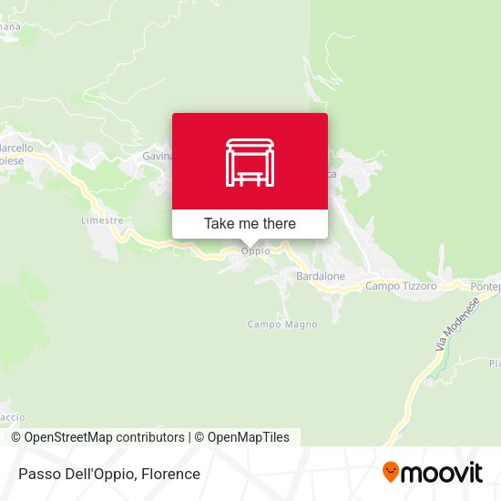 Passo Dell'Oppio map