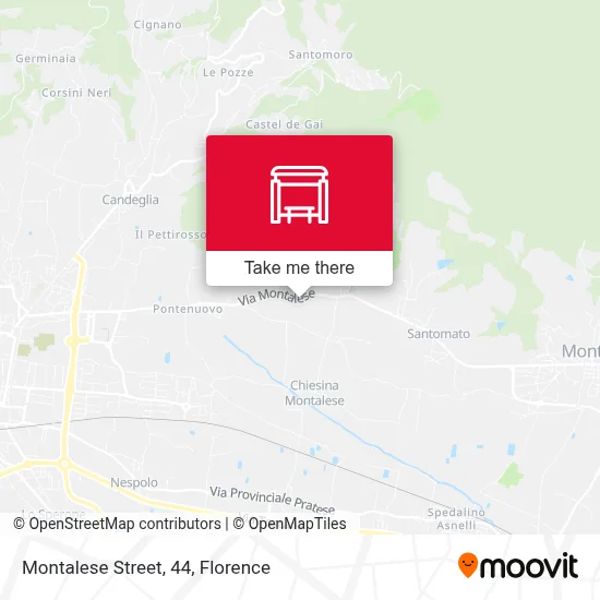 Montalese Street, 44 map