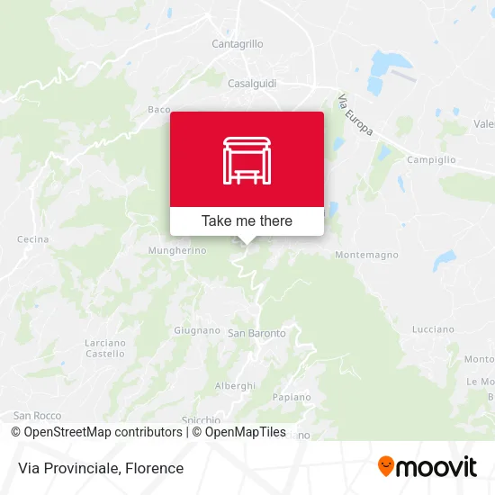 Via Provinciale map