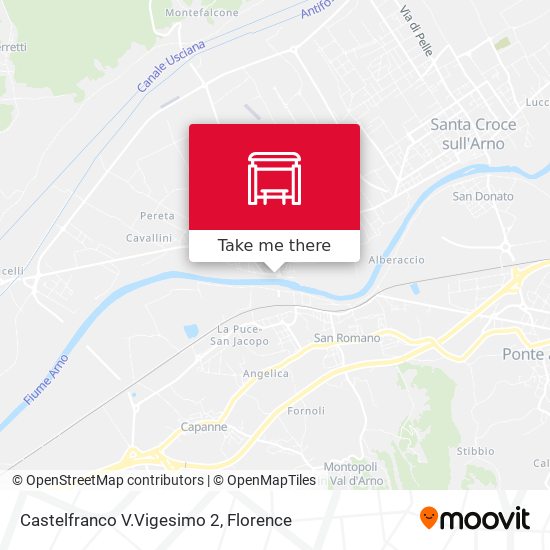 Castelfranco V.Vigesimo 2 map