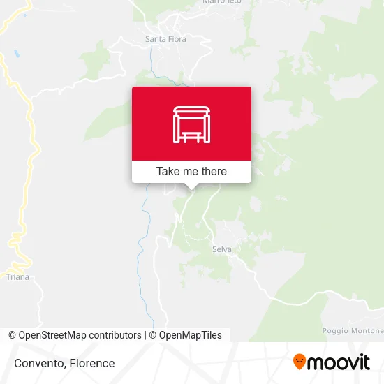 Convento map