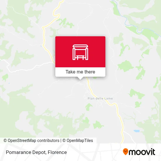 Pomarance Depot map