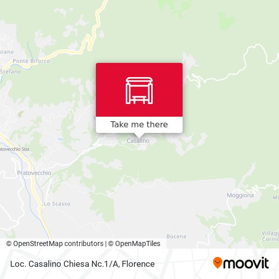 Loc. Casalino Chiesa Nc.1/A map