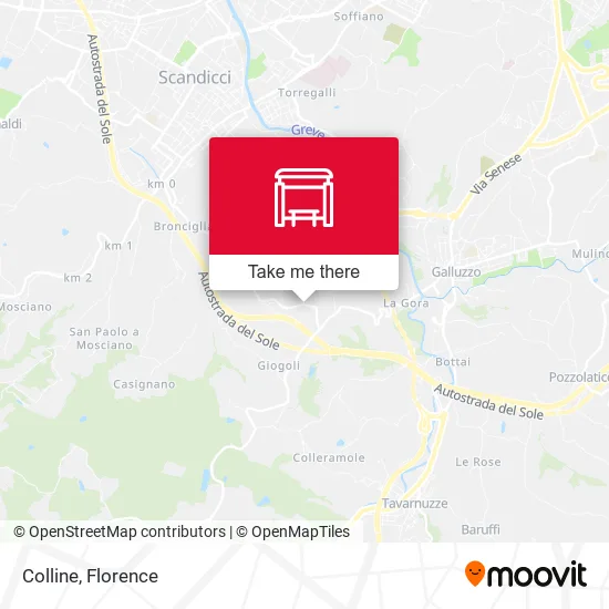 Colline map
