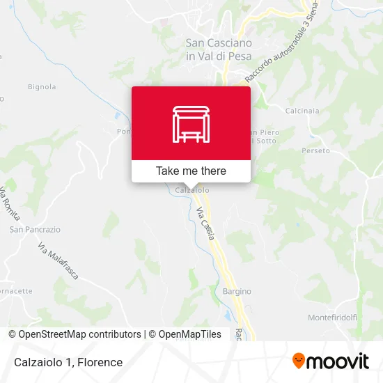 Calzaiolo 1 map