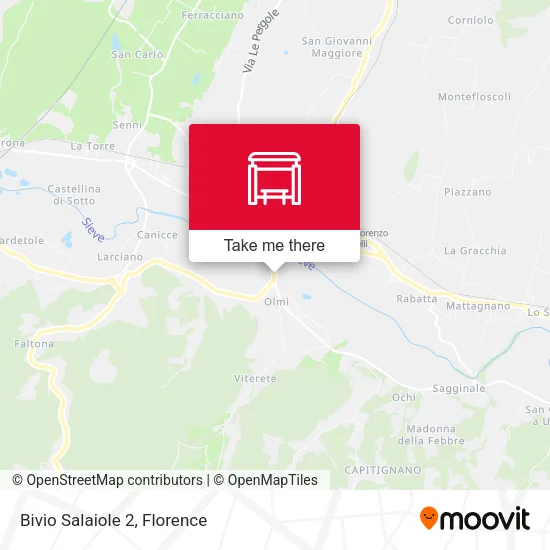 Bivio Salaiole 2 map