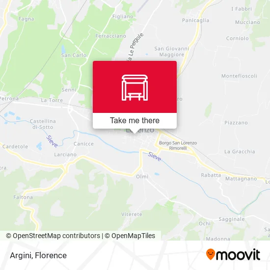 Argini map