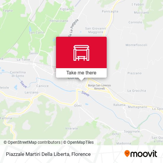 Piazzale Martiri Della Liberta map