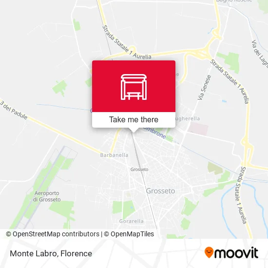 Monte Labro map