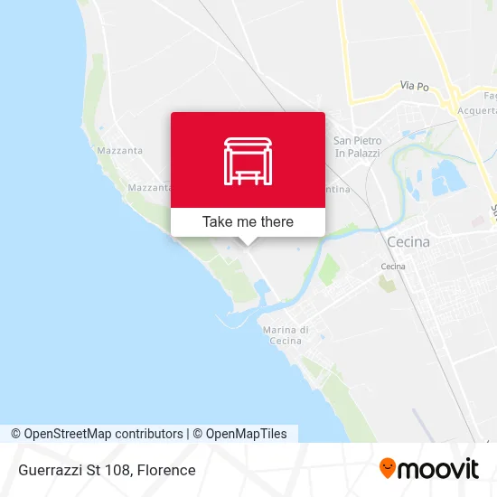 Guerrazzi St 108 map